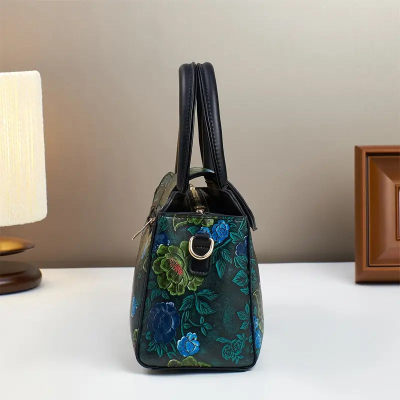 VINTAGE FLORAL PRINT BAG