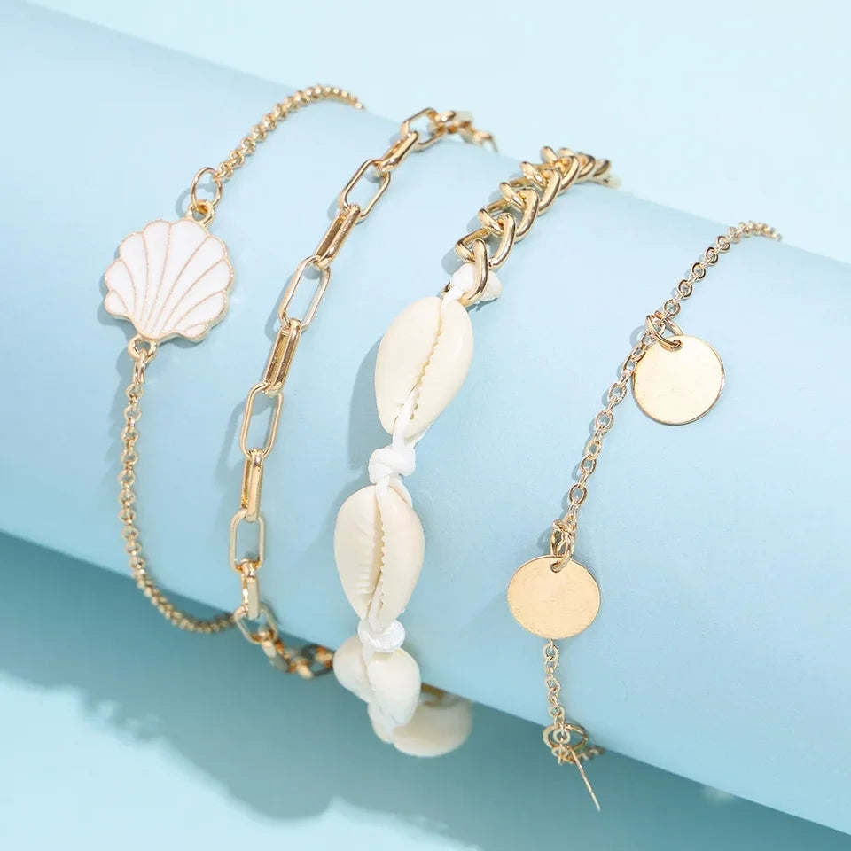 SEA SHELL ANKLET