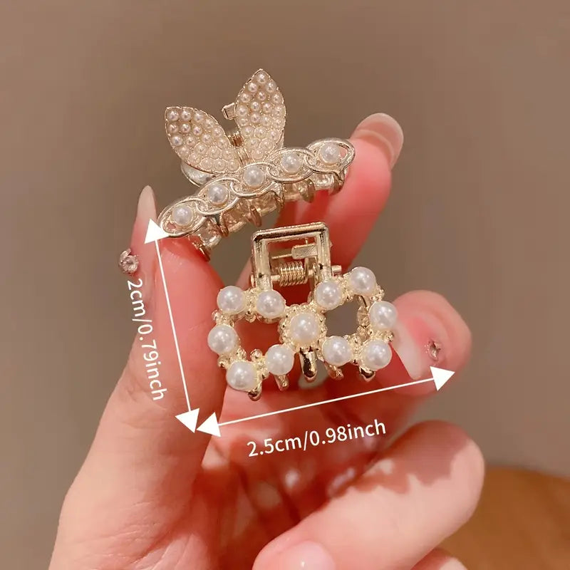 FAUX PERAL CLIPS (PACK O F 6)