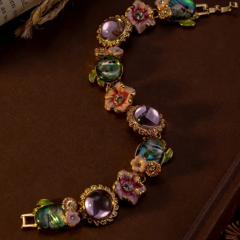 VINTAGE FLOARAL BRACELET