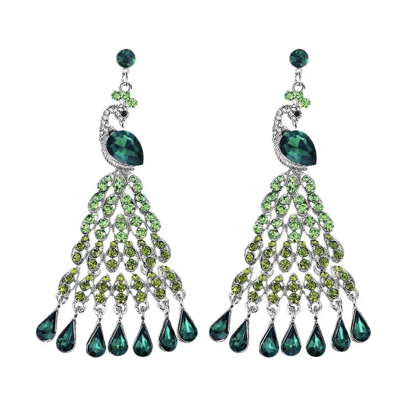 PEAFOWL EARRINGS