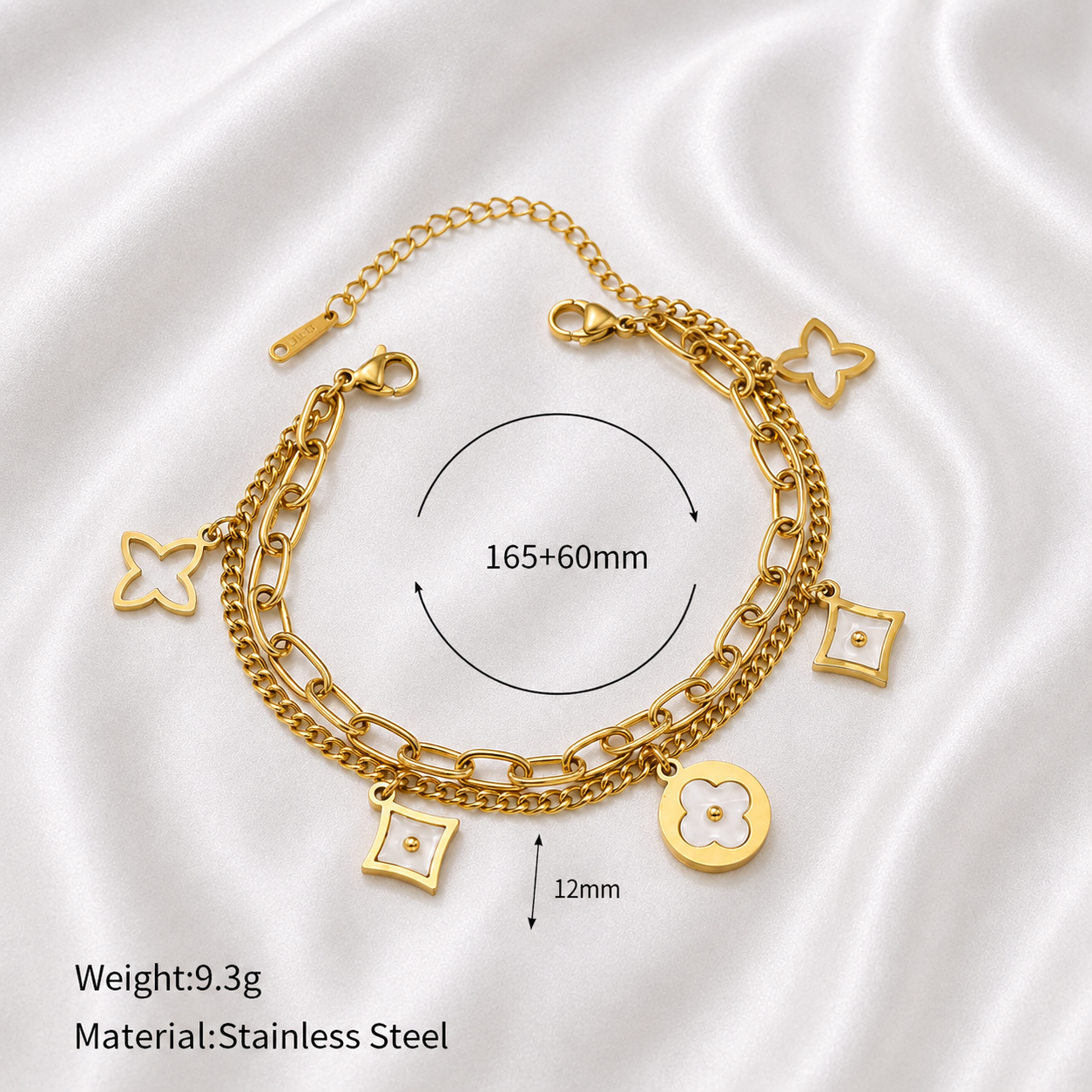 GOLDEN CHARM BRACELET