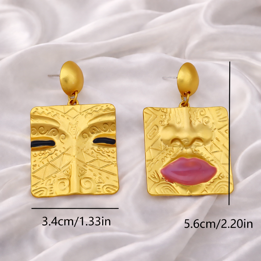 BOHO FACE EARRINGS