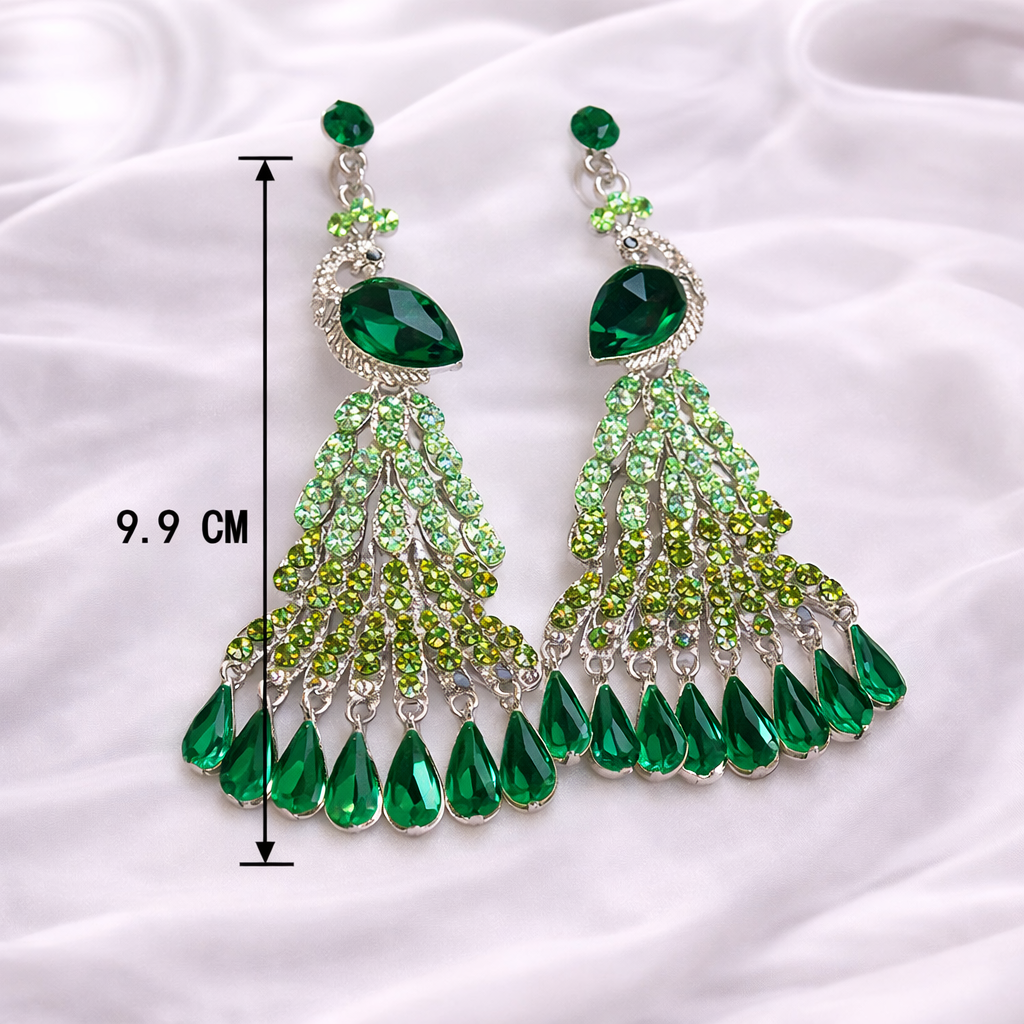 PEAFOWL EARRINGS