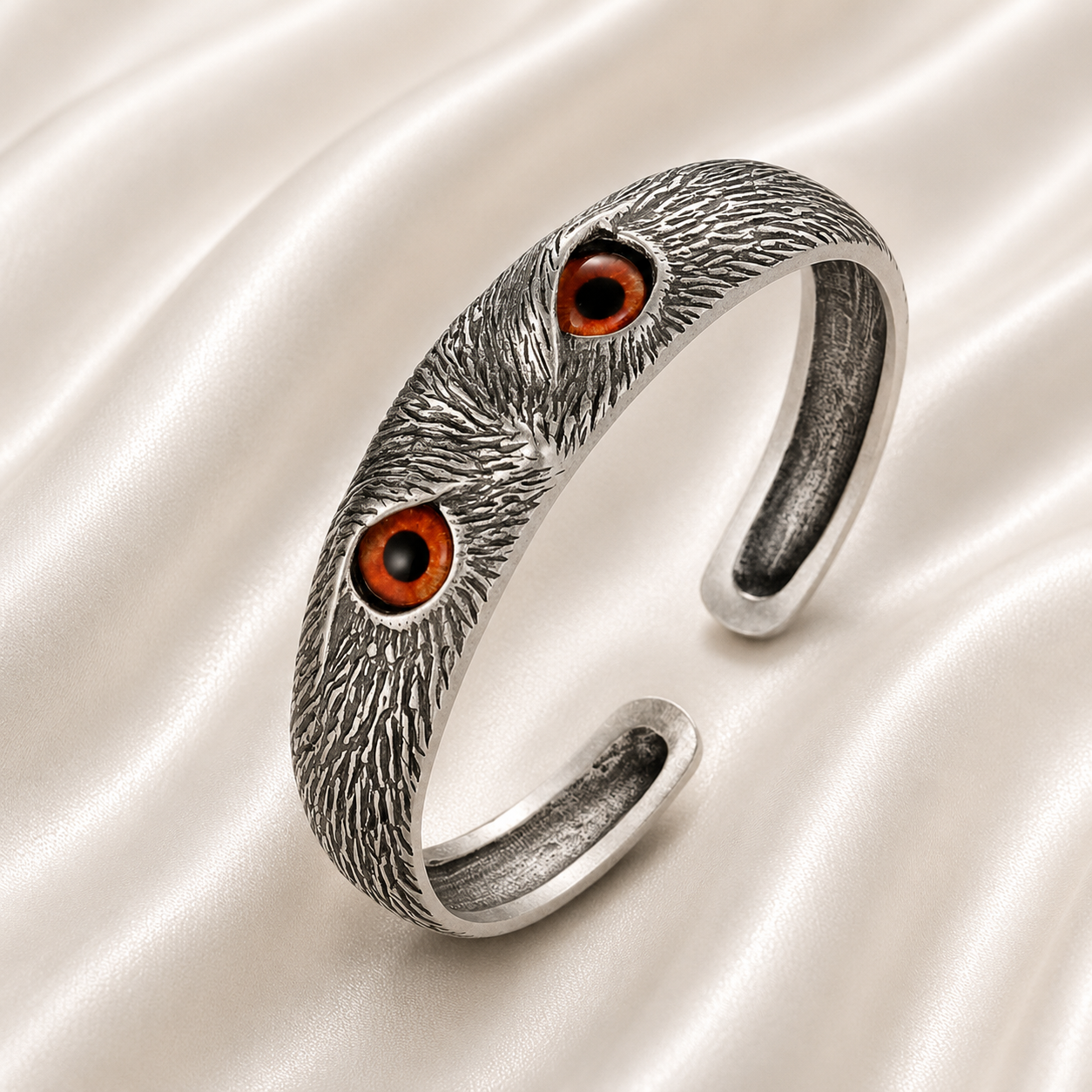 OWL EYE CUFF BRACELET