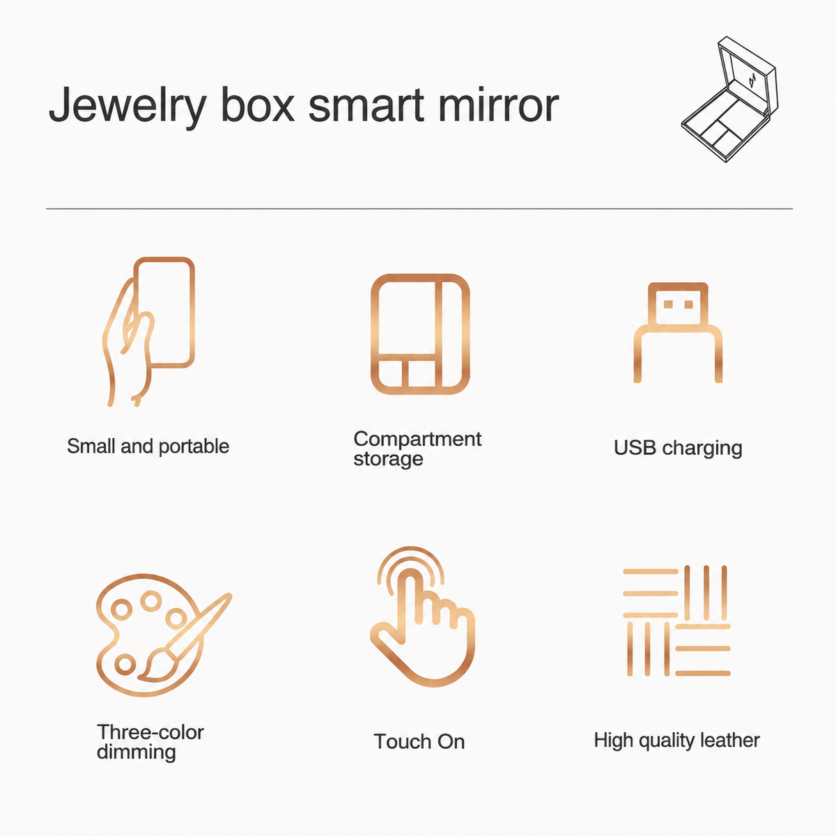 LED JEWELRY BOX