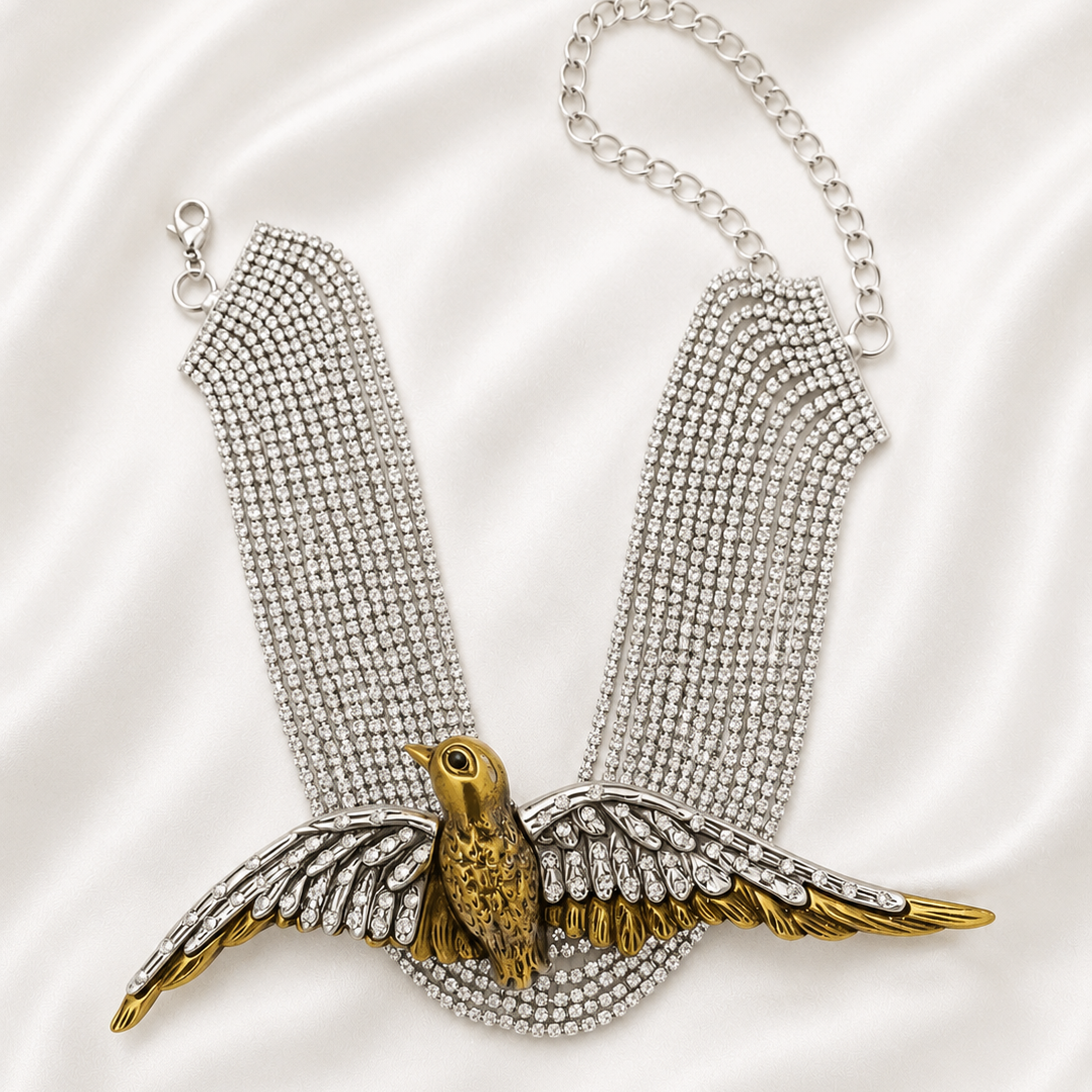 EAGLE STATEMNET NECKLACE