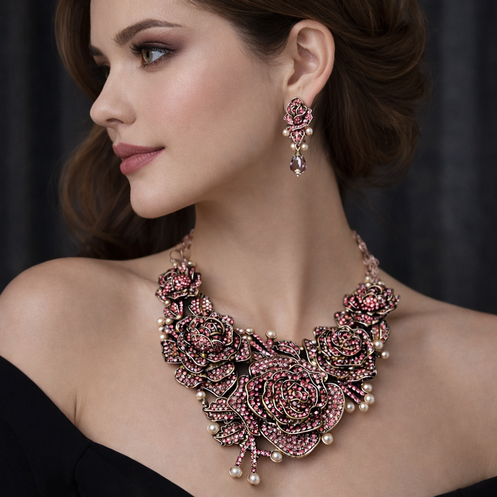 CERISE CRYSTAL SET