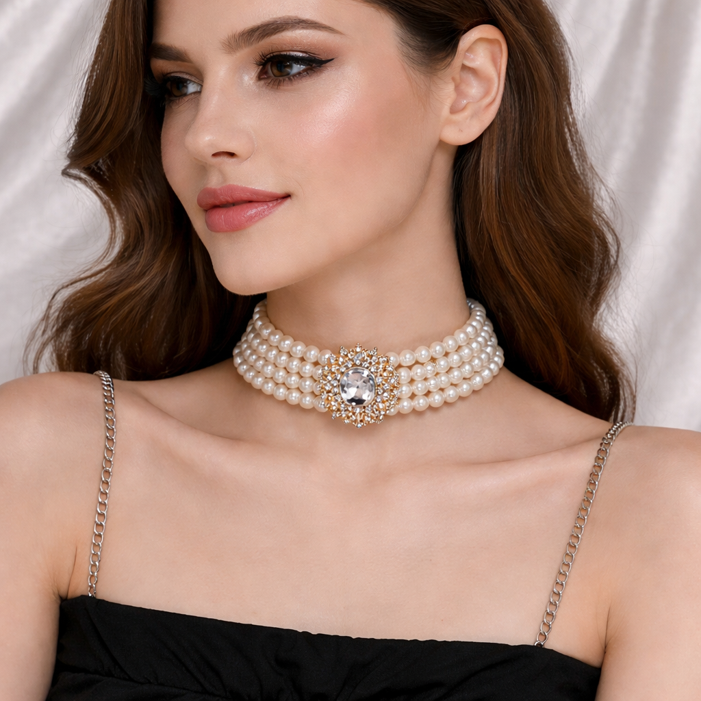 FRESHWATER PEARLS CHOKER