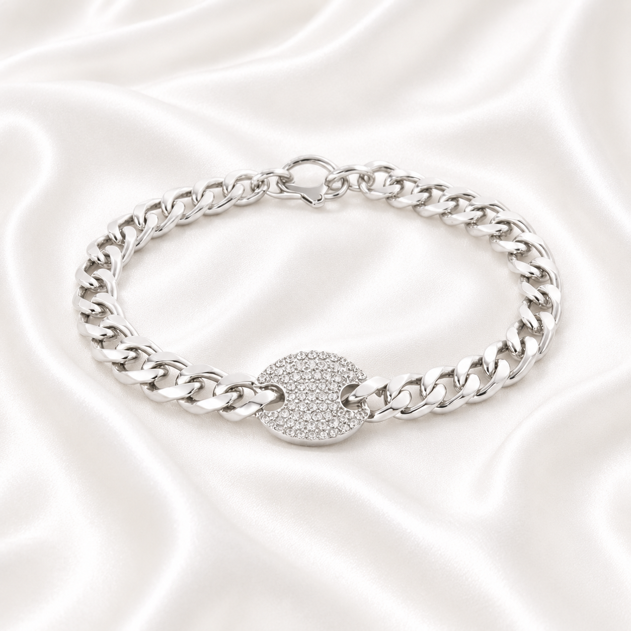 CHEVRON PENDANT AND BRACELET