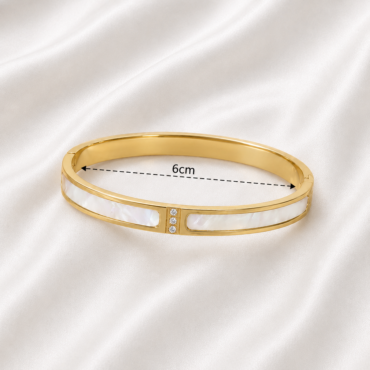 STAINLESS STEEL RESIN BRACELET