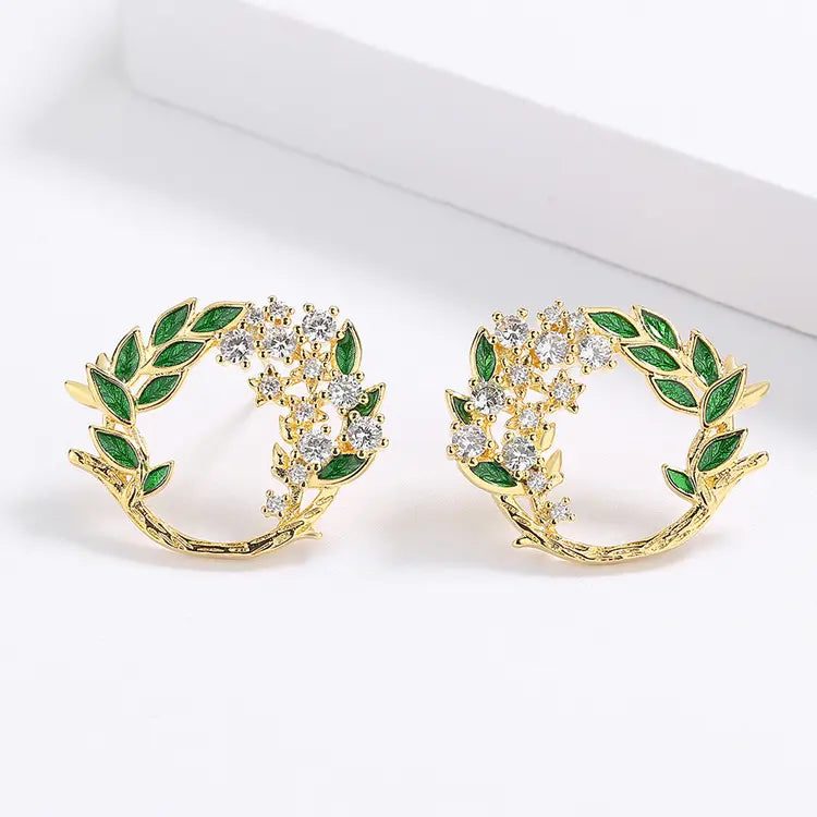 MAGNIFICENT ZIRCON EARRINGS