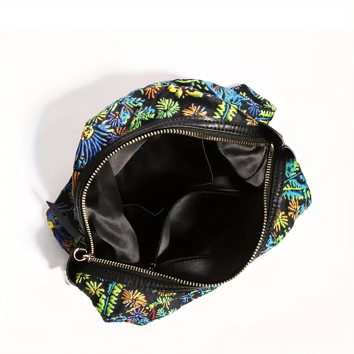 PEACOCK EMBROIDED BAG