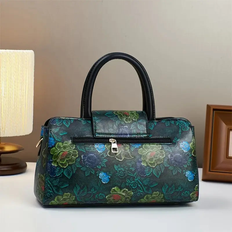 VINTAGE FLORAL PRINT BAG