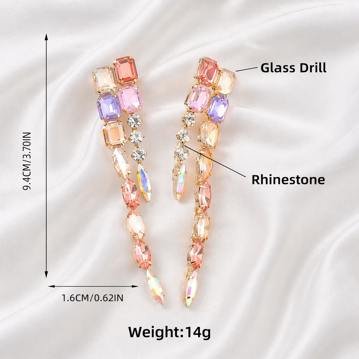 FLOUNCE EARRINGS
