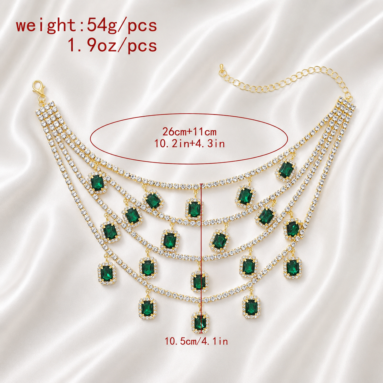 MID CENTURY LAYERED NECKLACE