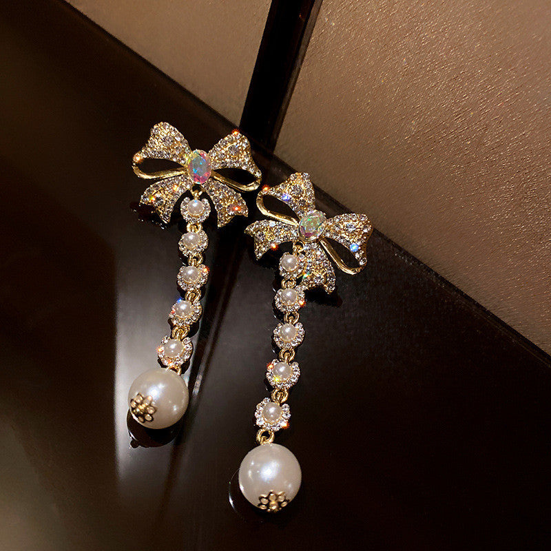 KOREAN BOW KNOT EARRINGS