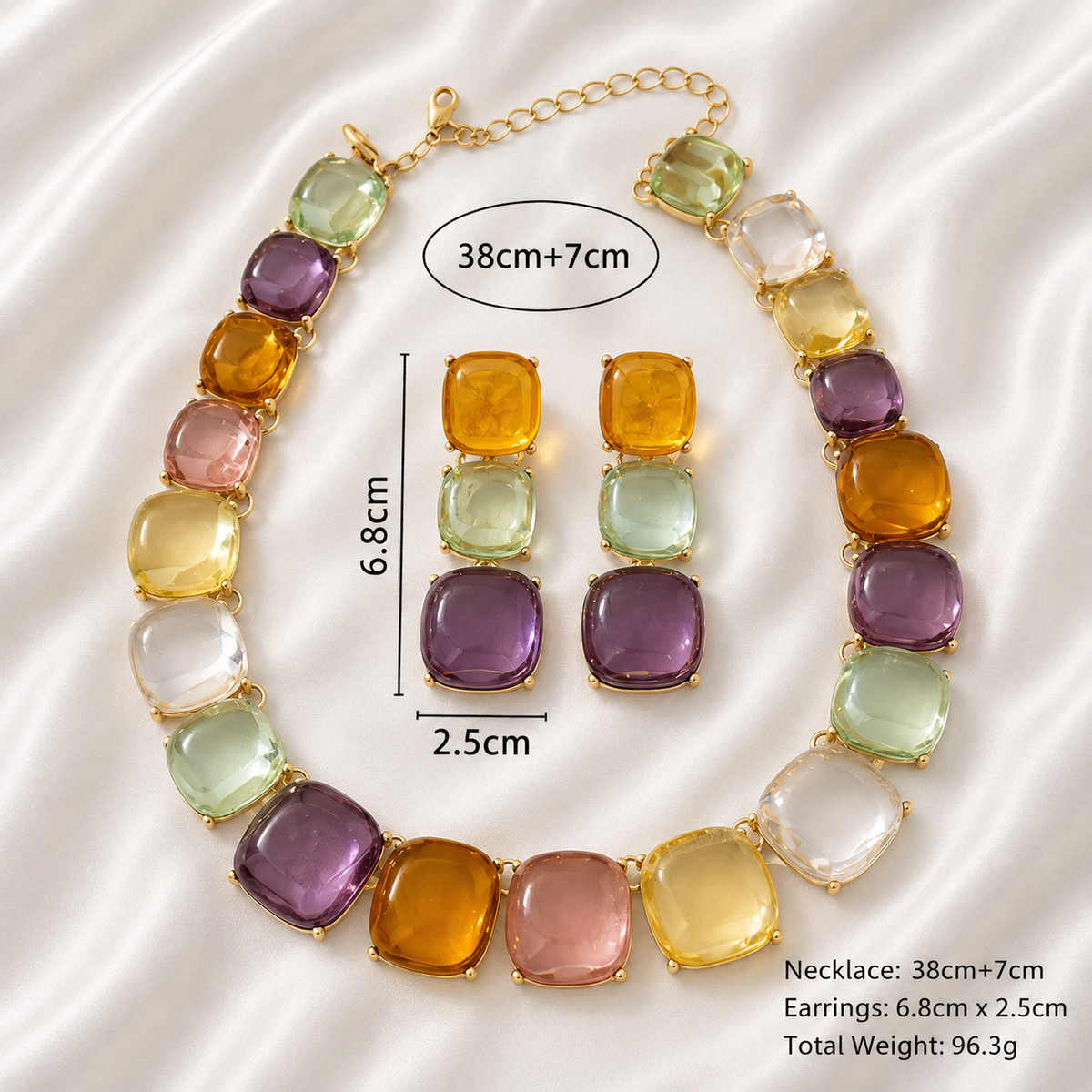 BOHEMIAN RESIN SET