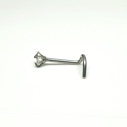 NOSE PIN SILVER- STYLE 10