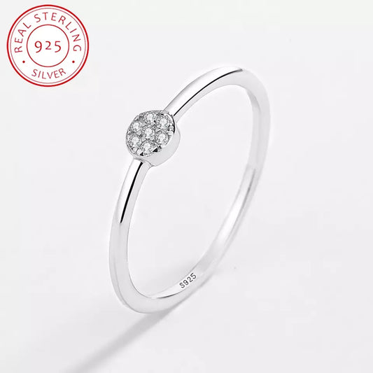 925 STERLING SILVER SMALL SHINE RING