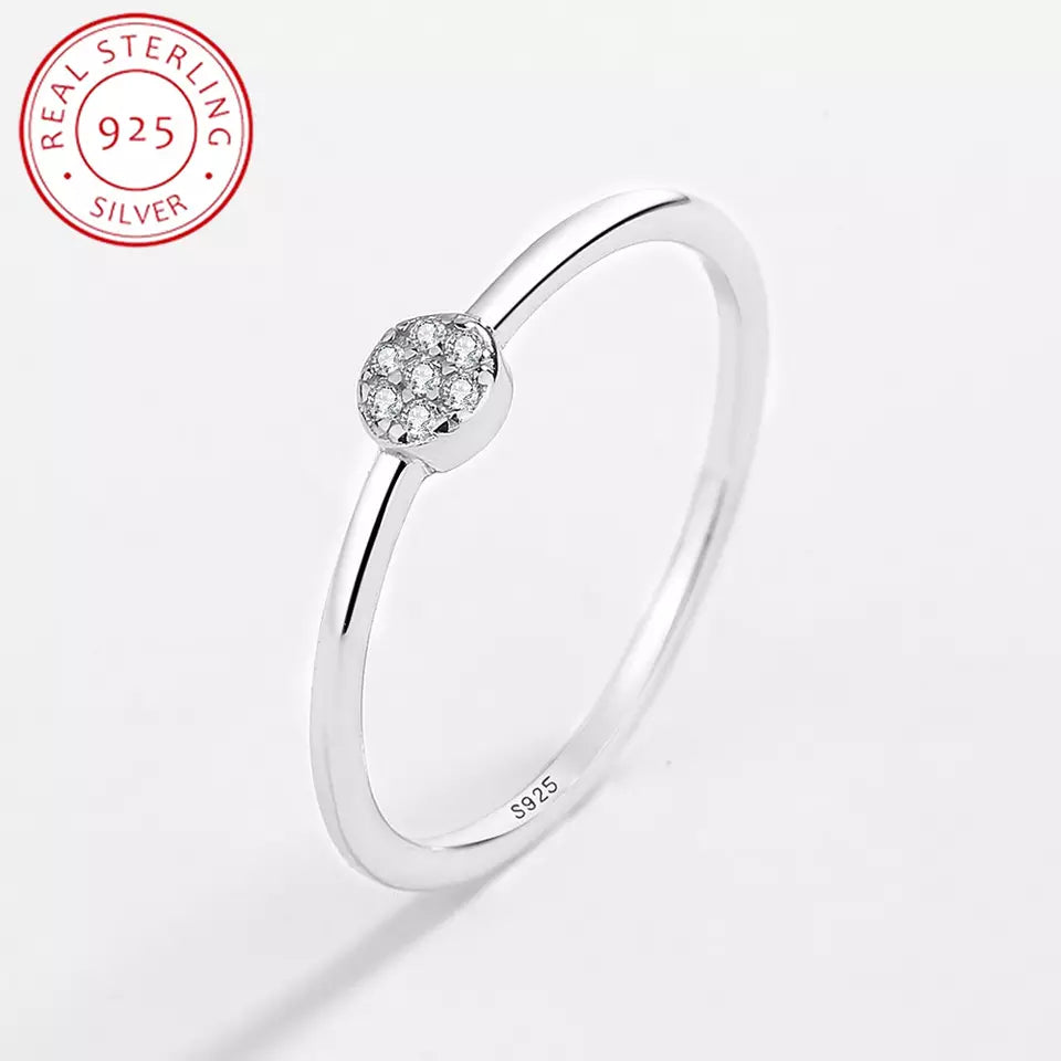 925 STERLING SILVER SMALL SHINE RING