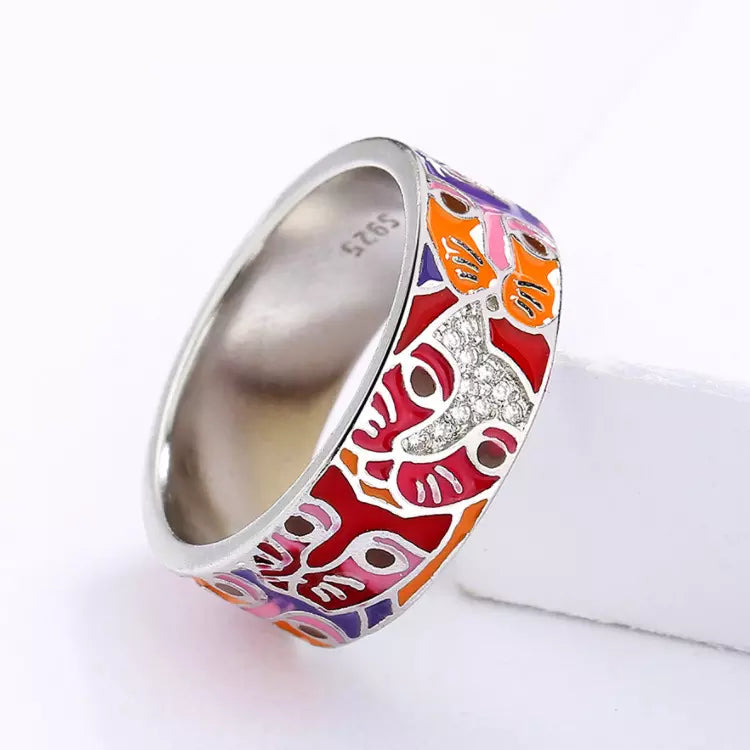CUTE ANIMAL FACE RING