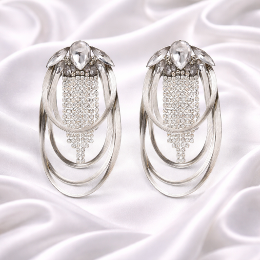 CASCADE CHAIN EARRINGS