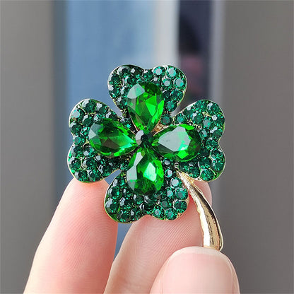 CLOVER LEAF BROOCH