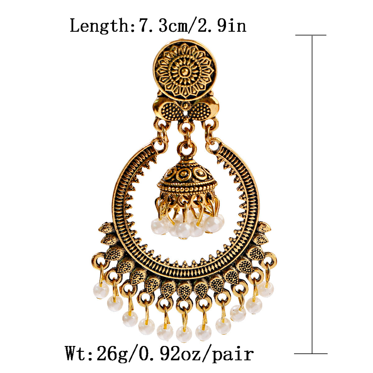 PEARL JHUMKA EARRINGS