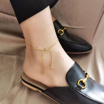 BOW ANKLET