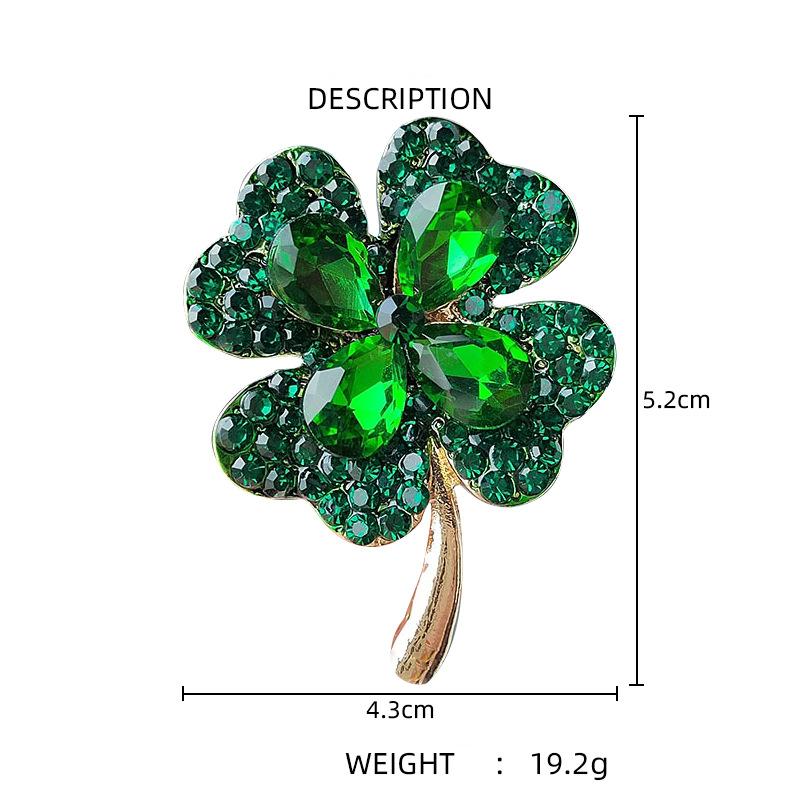 CLOVER LEAF BROOCH