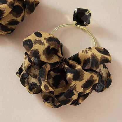 LEOPARD DOP EARRINGS