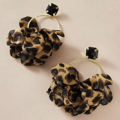 LEOPARD DOP EARRINGS