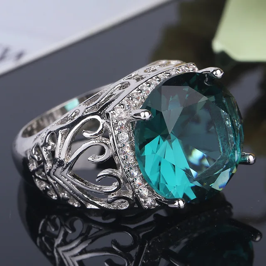 POUDRIN ZIRCON RING