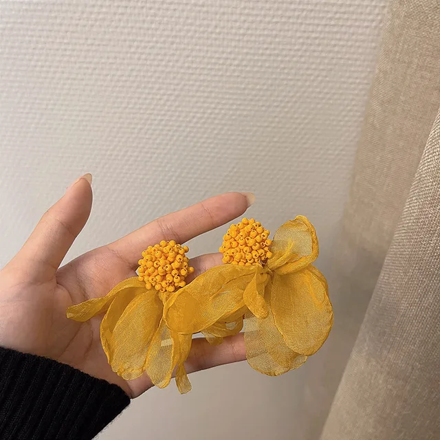 SUNFLOWER EARRINGS