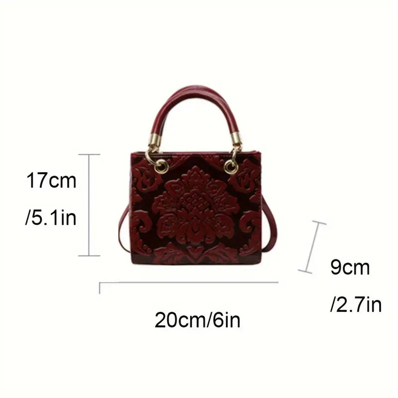 VINATGE EMBOSSED BAG