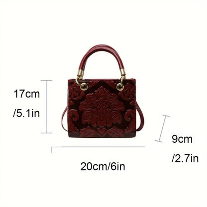 VINATGE EMBOSSED BAG
