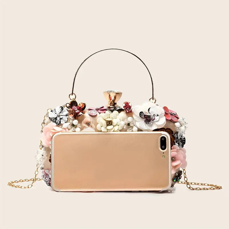 FLORAL CLUTCH ABG