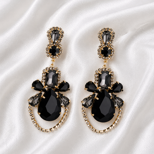 FLASH CRYSTAL EARRINGS