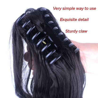 CLAW WAVY PONYTAIL