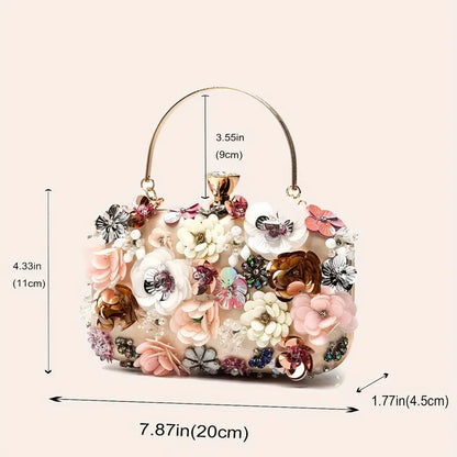 FLORAL CLUTCH ABG