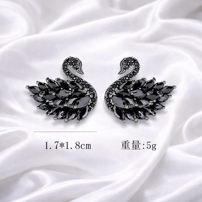 SWAN EARRINGS