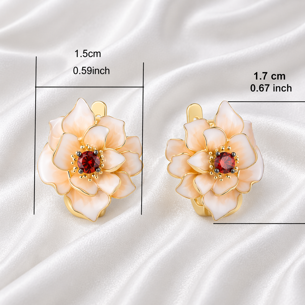 FLORAL BUD EARRINGS