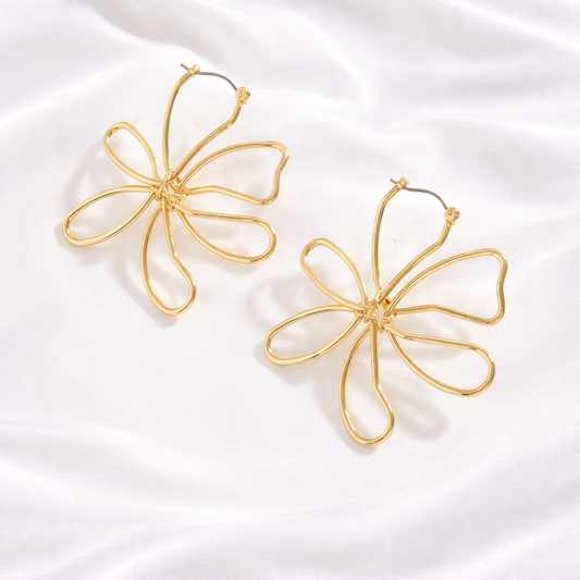 FLORAL DODDLE EARRINGS