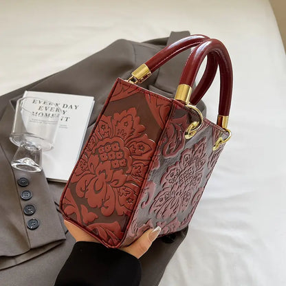 VINATGE EMBOSSED BAG