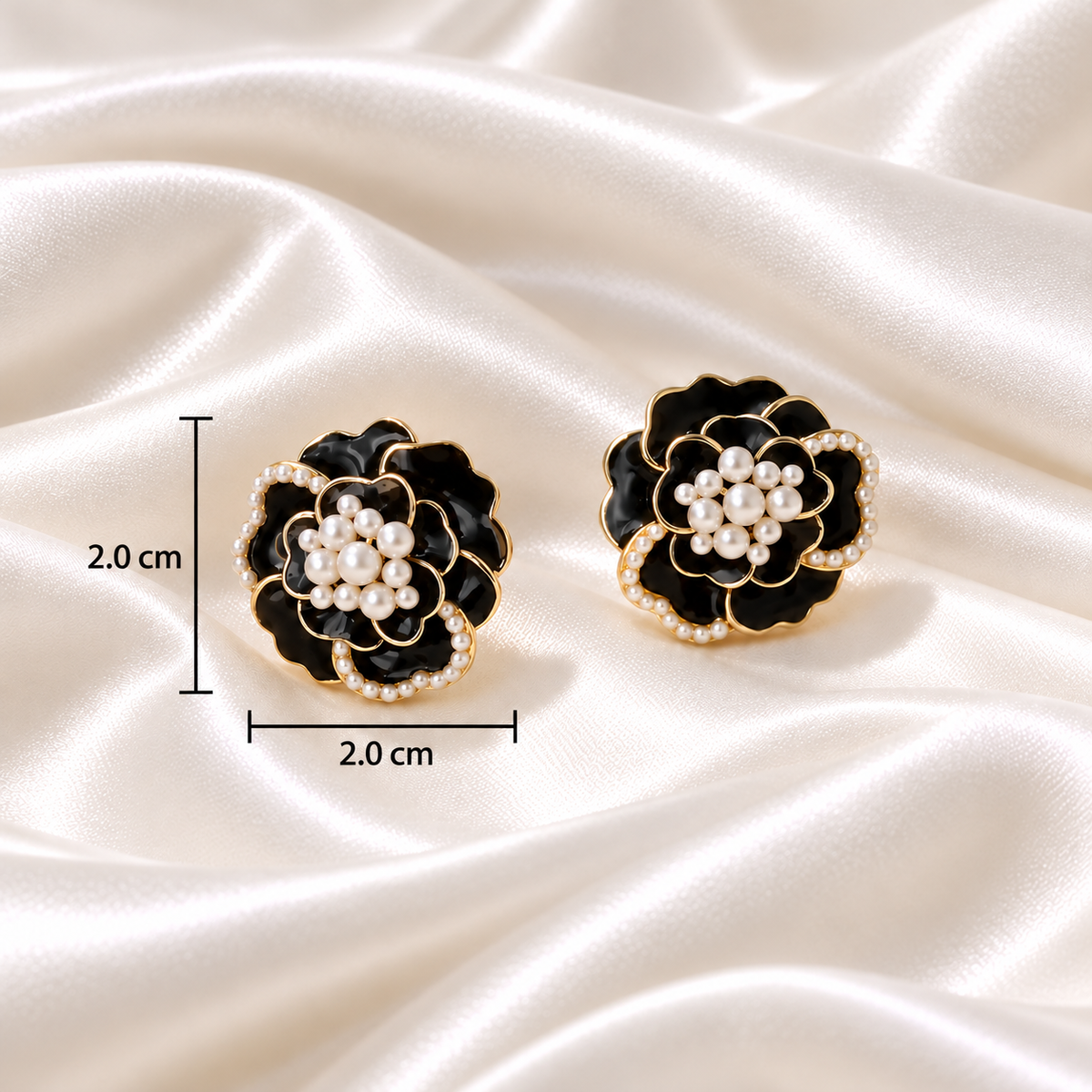 BLACK PEARL EARRINGS
