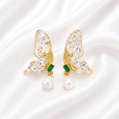 BUTTERFLY WINGED EARRINGS