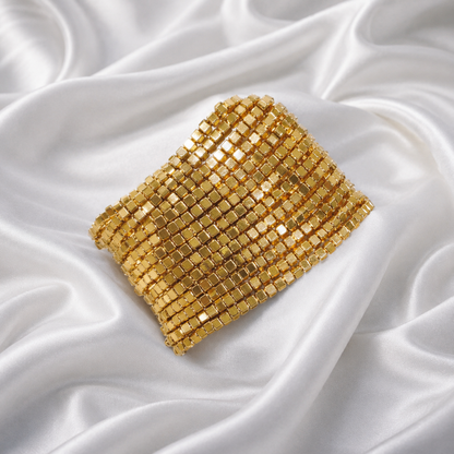 GOLDEN MOSAIC BANGLES