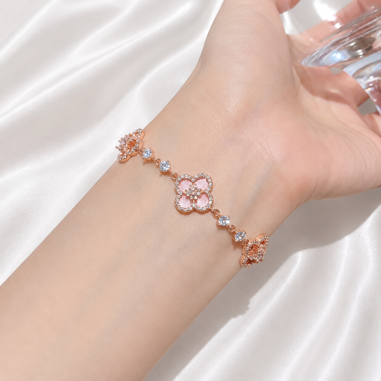BLUSH BLOOM BRACELET