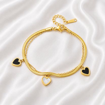 TRIO HEART LUXE BRACELET